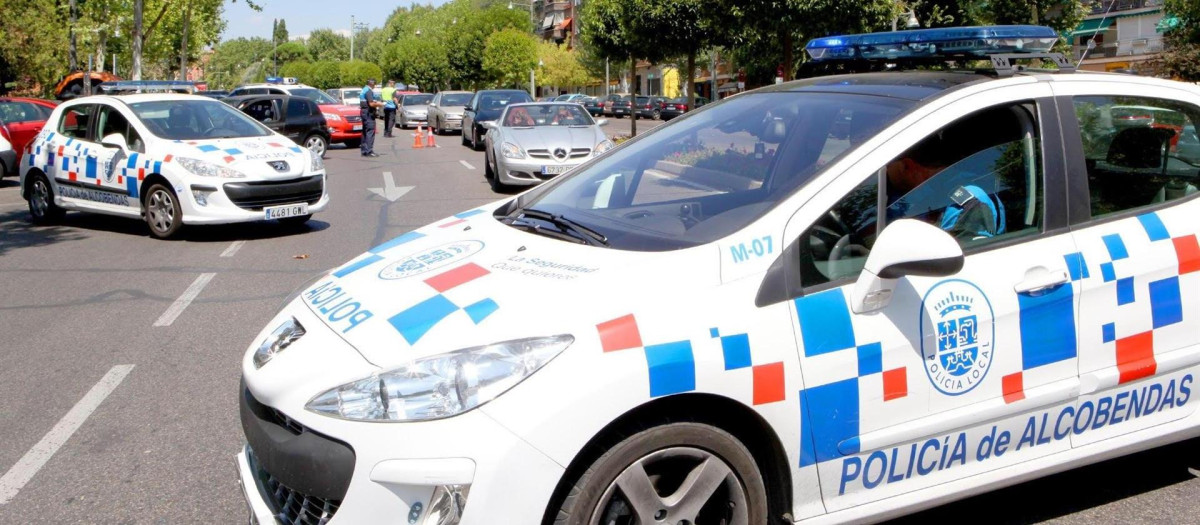 Coches de la Policía Local de Alcobendas