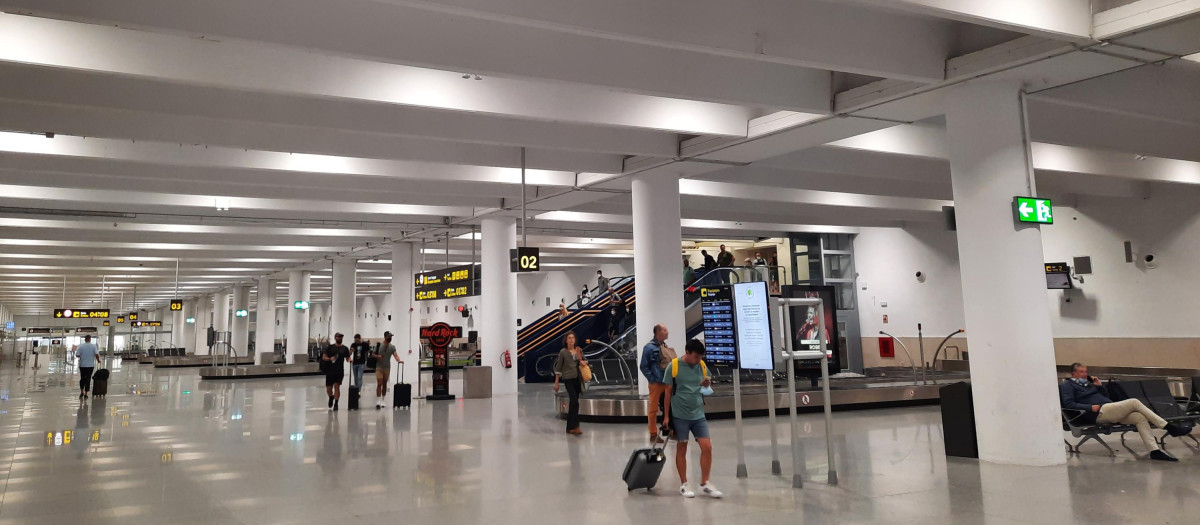 Nueva sala de recogida de equipajes del aeropuerto de Sevilla