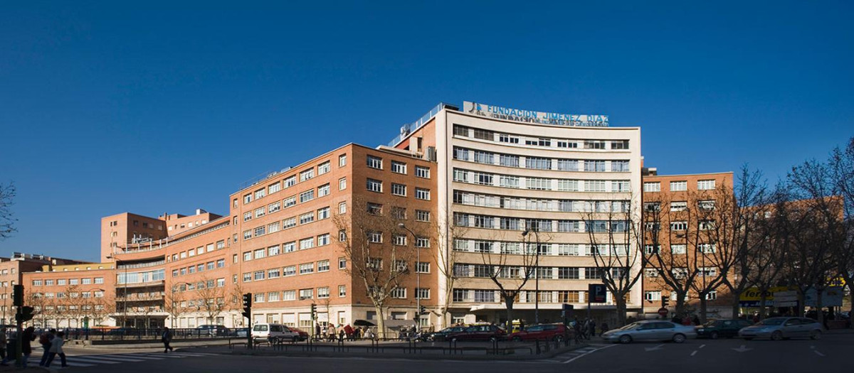 Fachada de la Fundación Jiménez Díaz