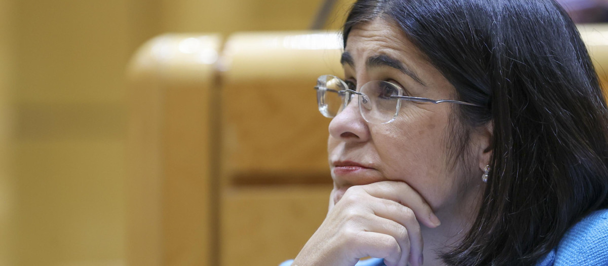 La ministra de sanidad, Carolina Darias
