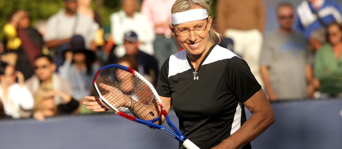 Martina Navratilova, en una imagen de archivo