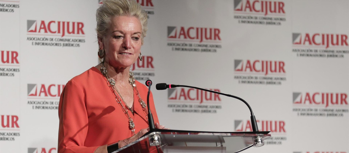 La nueva magistrada del TC, María Luisa Segoviano