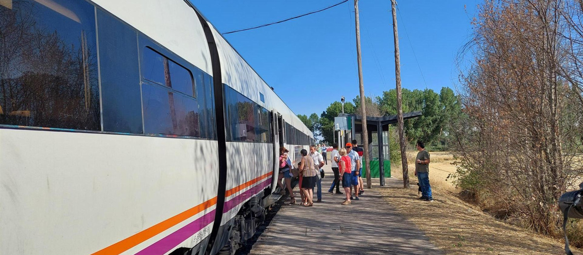 Línea tren Madrid-Cuenca-Valencia.