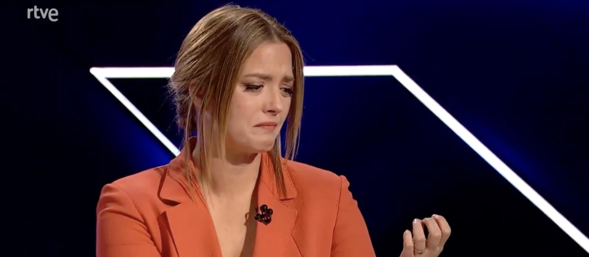 María Casado, el día en que lloró en directo durante una entrevista