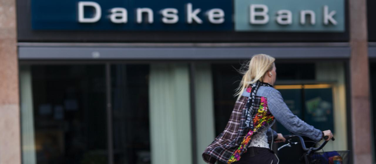 Sucursal bancaria en Dinamarca