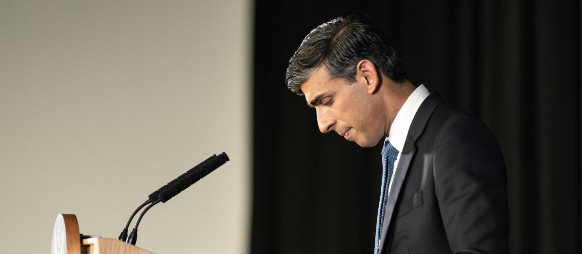 Rishi Sunak, líder conservador y primer ministro británico