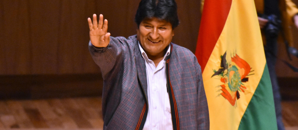 Expresidente boliviano Evo Morales (2019)