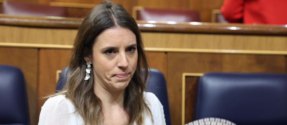 La ministra de Igualdad, Irene Montero.
