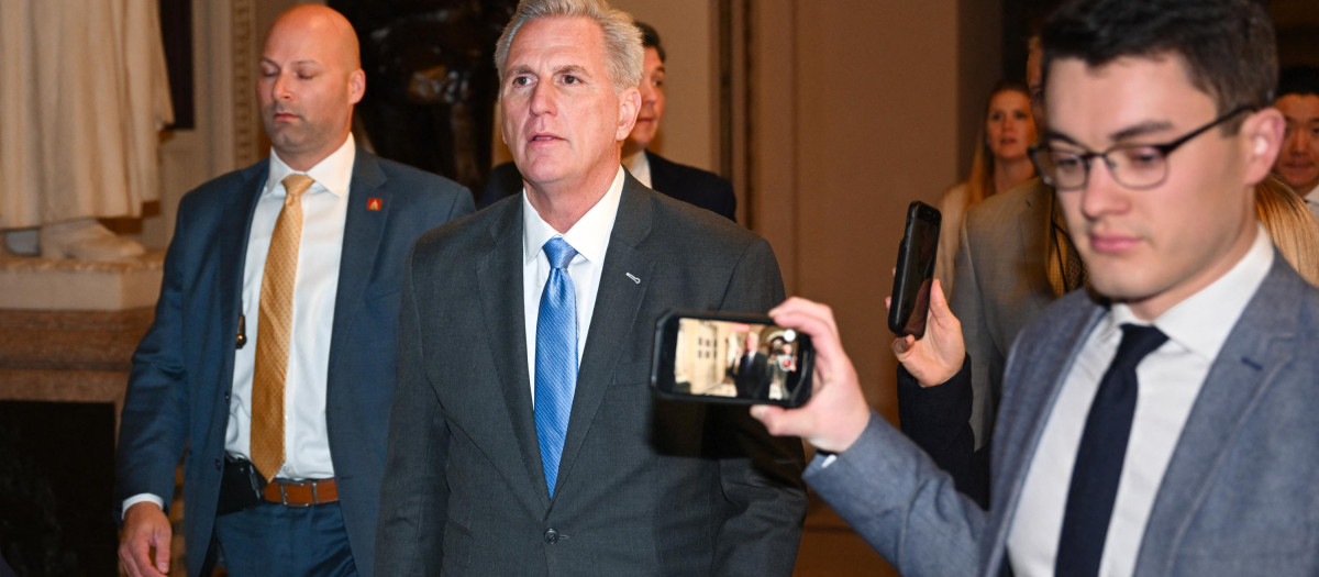 Kevin McCarthy, presidente de la Cámara de Representantes