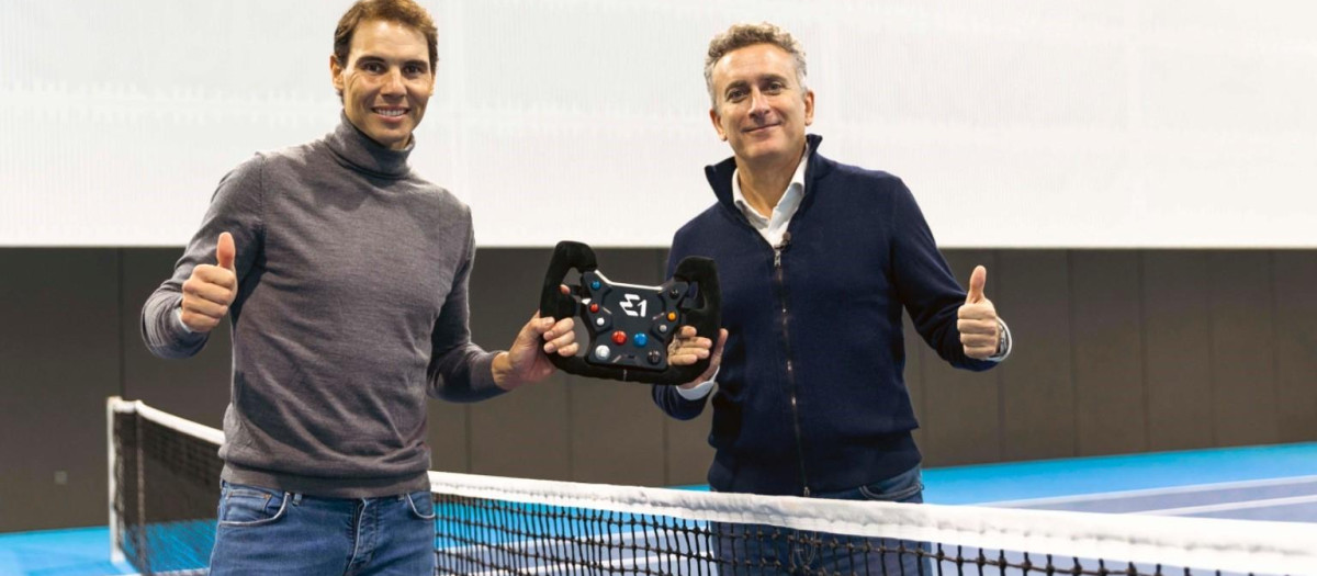 Rafa Nadal y Alejandro Agag