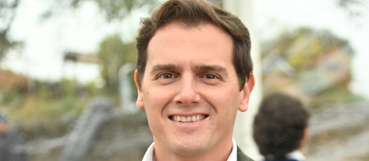 Albert Rivera during Un encuentro para la cultura en libertad Forum in Madrid on Friday, 21 October 2022.