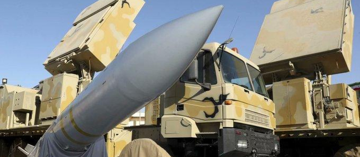 Sistema de misiles iraníes tierra-aire Bavar-373