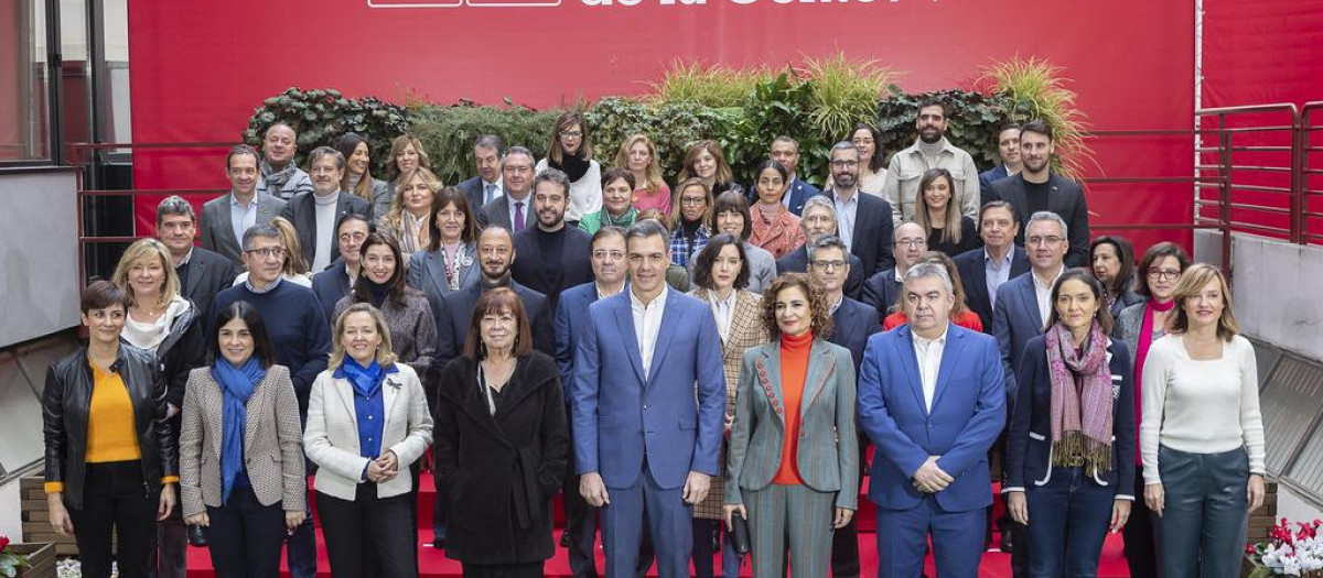 La reunión de la cúpula del PSOE y los ministros socialistas
