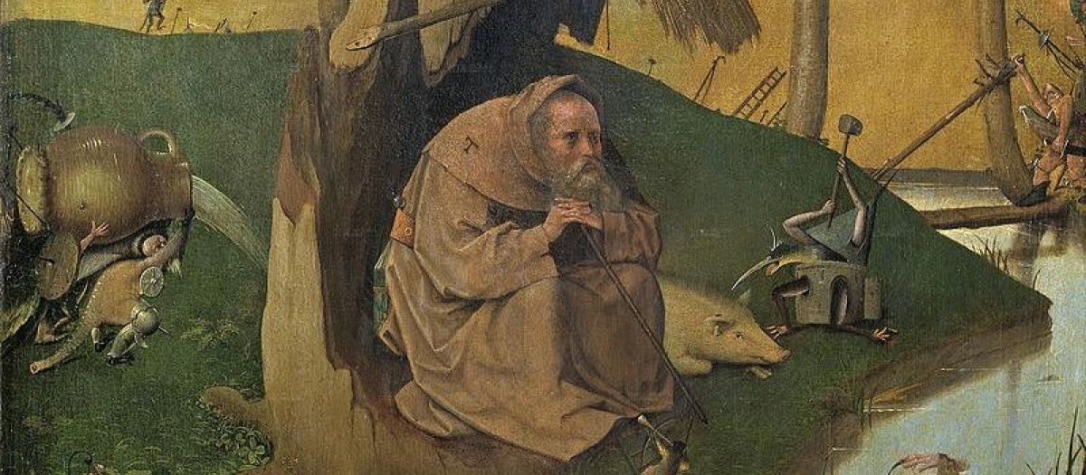 'Las tentaciones de san Antonio', de El Bosco