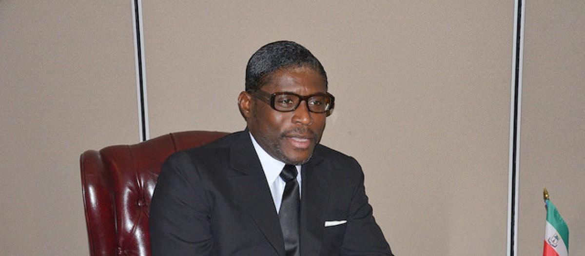 Teodoro Nguema Obiang Mangue, vicepresidente de Guinea Ecuatorial