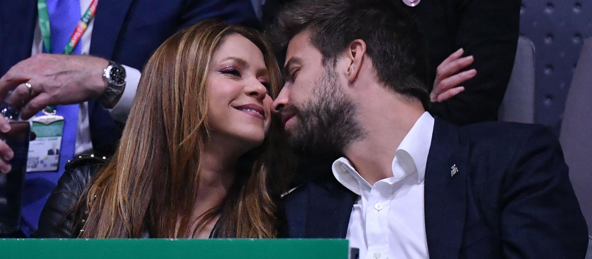 Shakira y Piqué, en noviembre de 2019