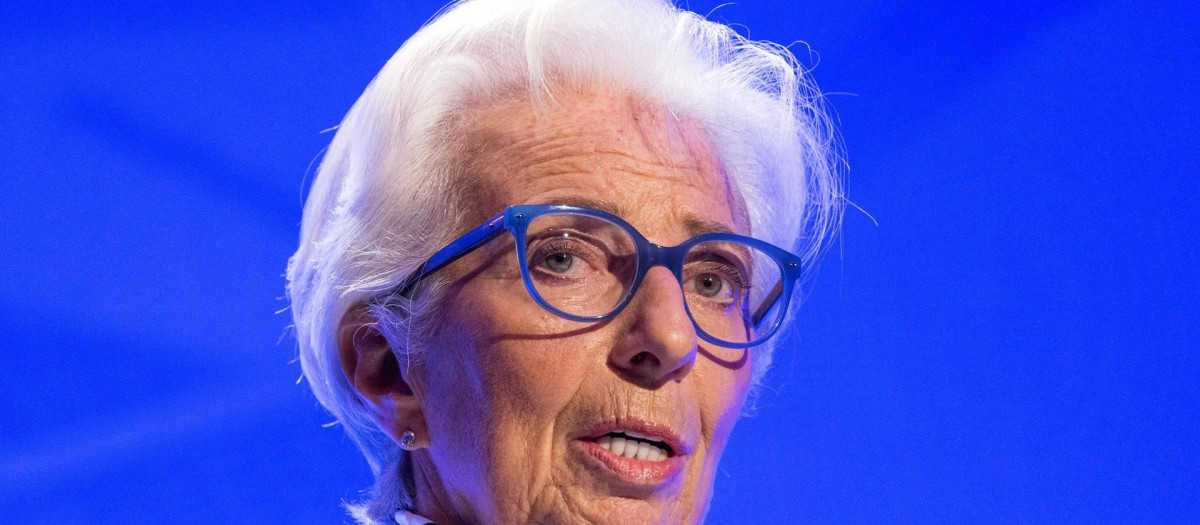 La presidenta del Banco Central Europeo (BCE), Christine Lagarde.