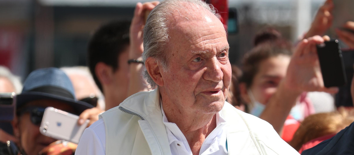 El Rey Juan Carlos, en su última visita a España
