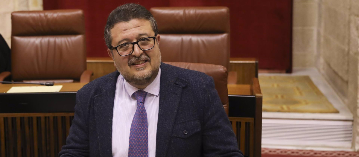 El expresidente de Vox en Andalucía, Francisco Serrano, en una imagen de archivo