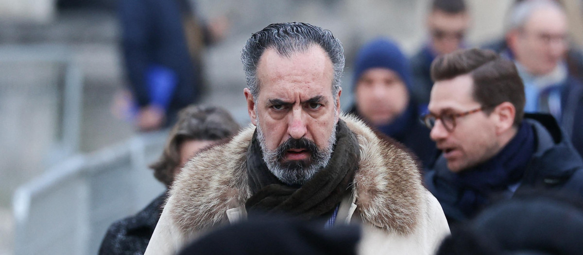 Jaime de Marichalar attend the LouisVuitton show as part of Paris Fashion Week on January 19, 2023 in Paris, France.