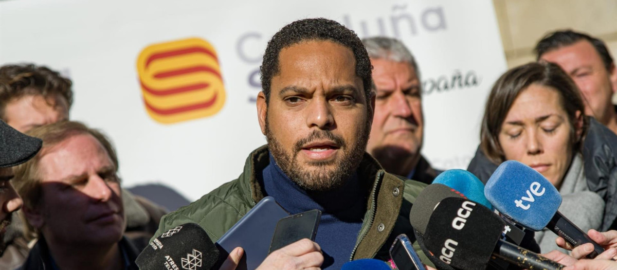 El líder de Vox en Cataluña, Ignacio Garriga.
