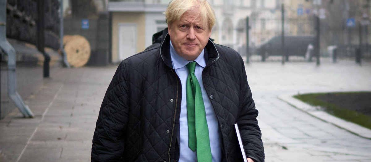 Johnson en Kiev