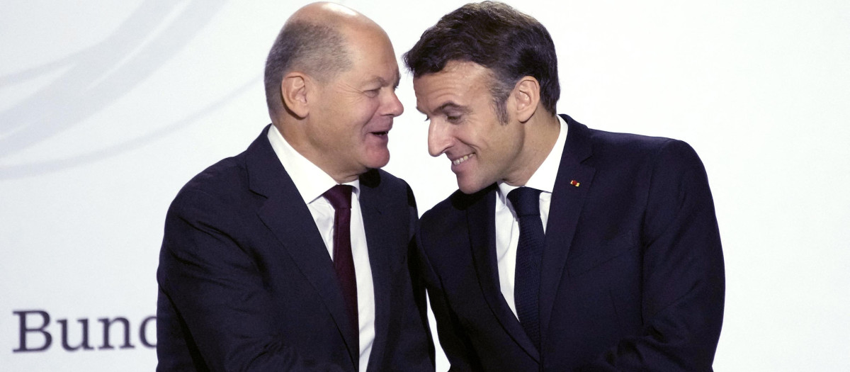 Macron y Scholz París