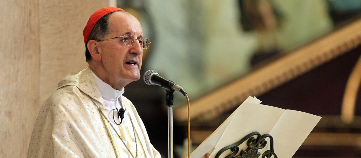 El cardenal italiano Beniamino Stella, prefecto de la Congregación para el clero en la Santa Sede y colaborador cercano a Francisco I, en una foto del 26 de abril de 2015, en la Catedral de La Habana