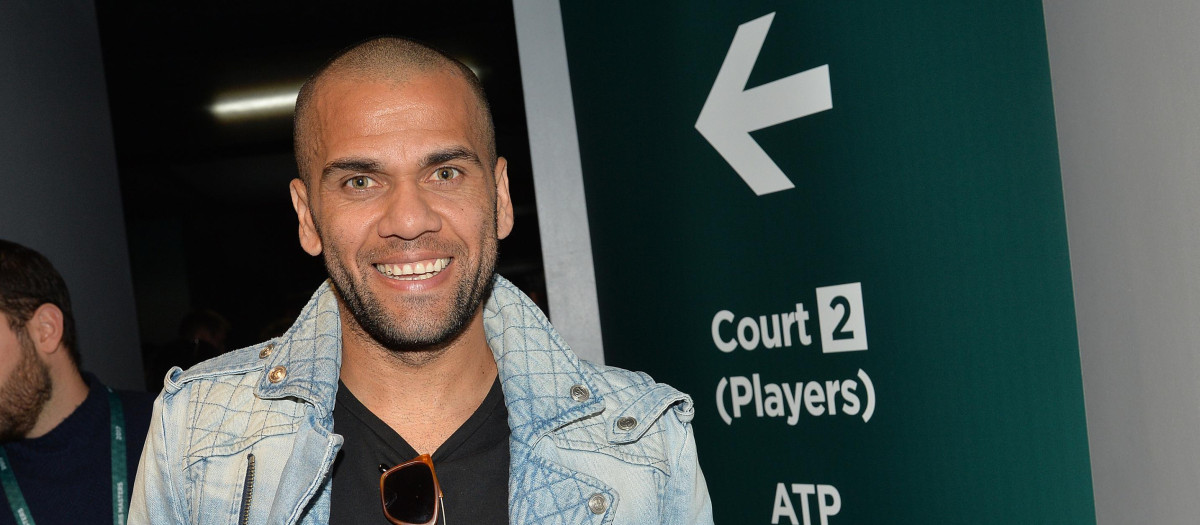 Soccerplayer Dani Alves during Paris Masters 2017" in Paris, France on November 1st, 2017.