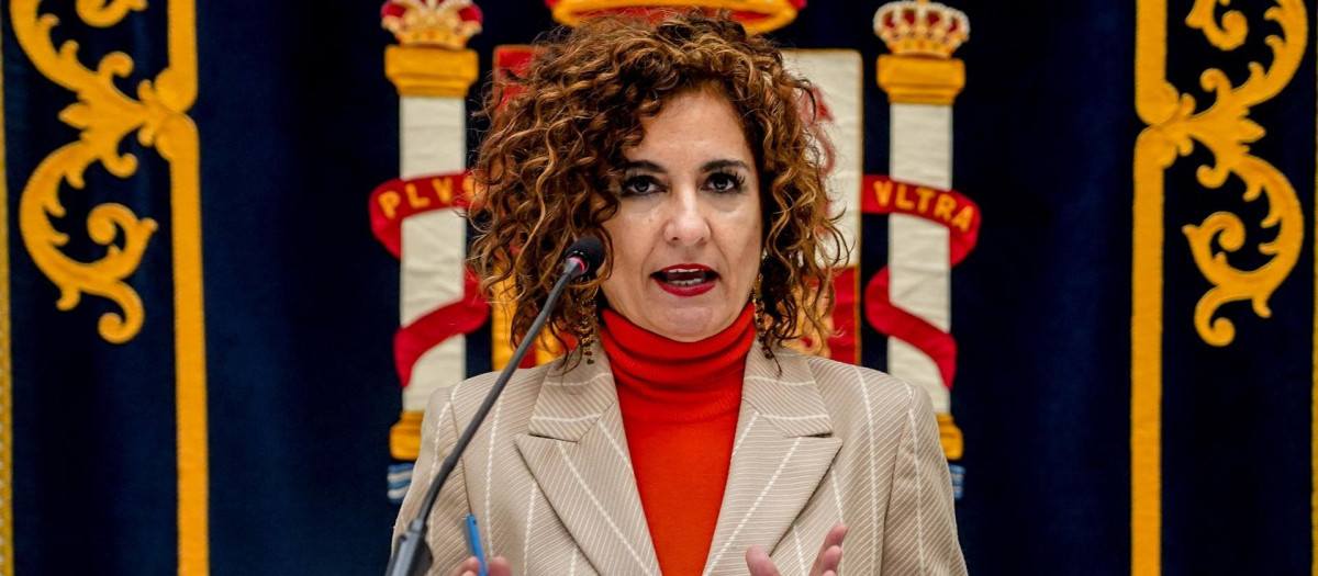 La ministra de Hacienda, María Jesús Montero.