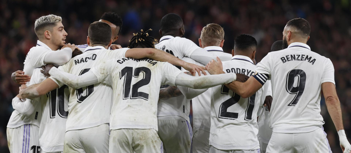 Una de las claves del éxito del Real Madrid es la unión del vestuario