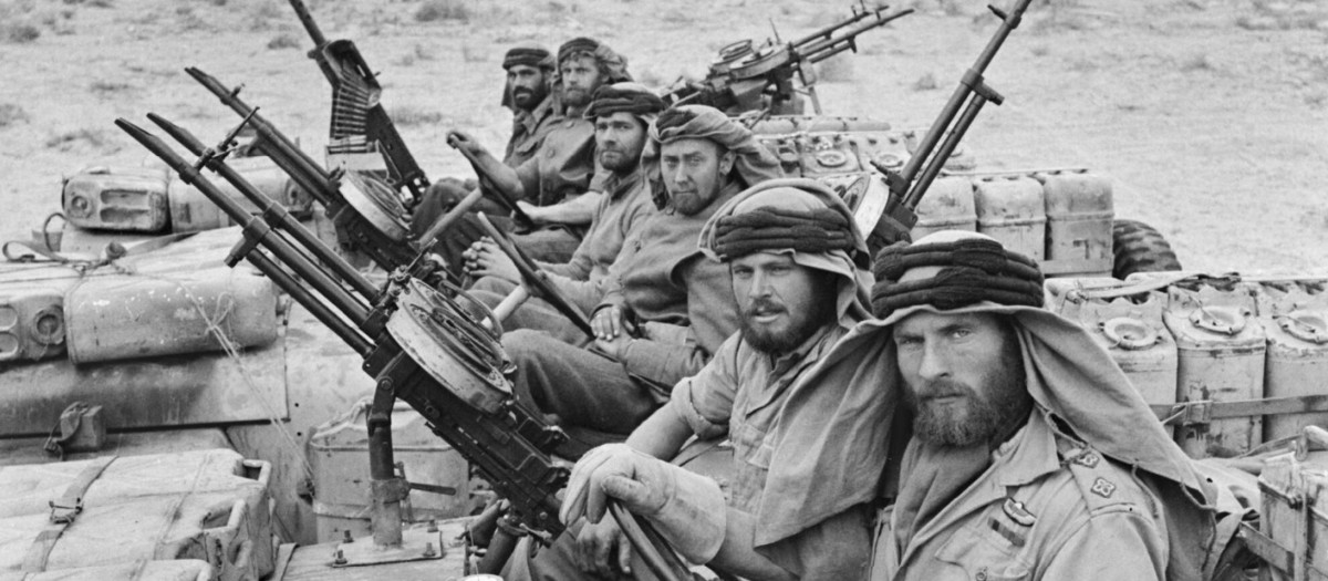 Patrulla del SAS en el norte de África durante la Segunda Guerra Mundial