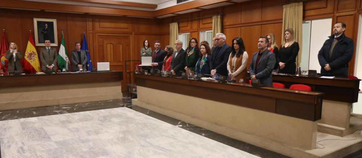Minuto de silencio en el pleno de hoy