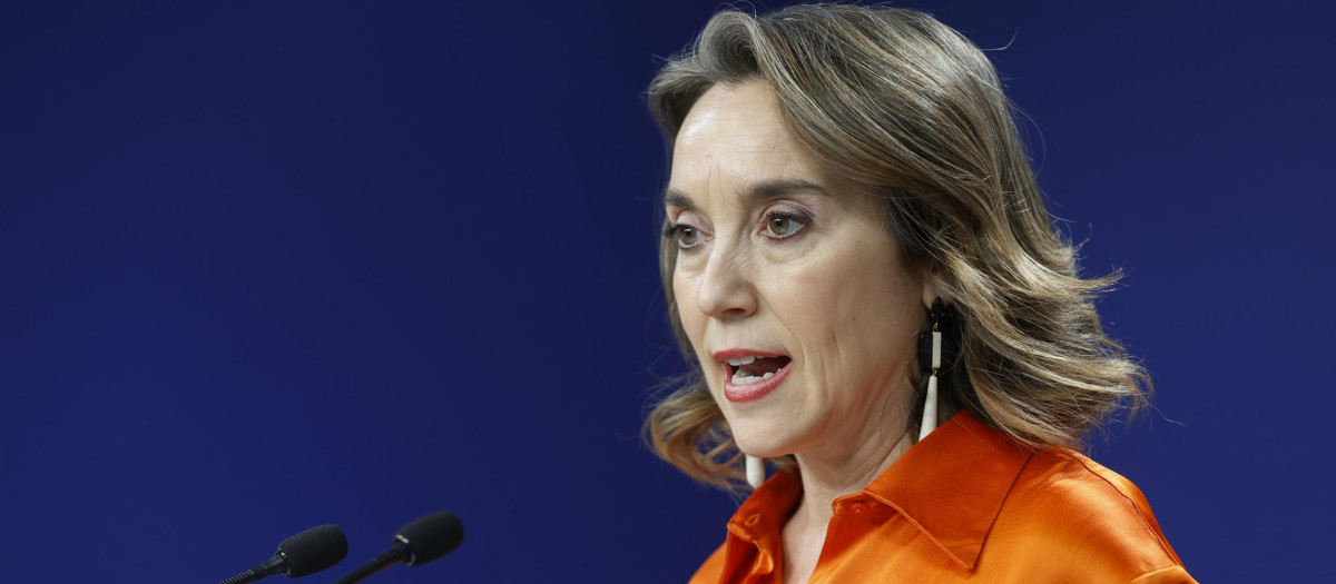 La secretaria general el PP, Cuca Gamarra