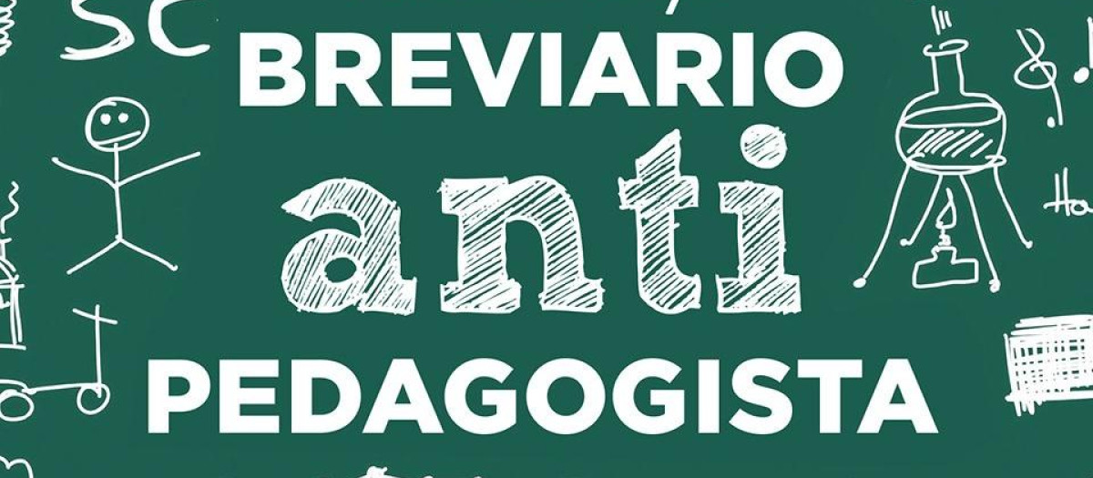 Portada de «Breviario antipedagogista» de Alberto Royo