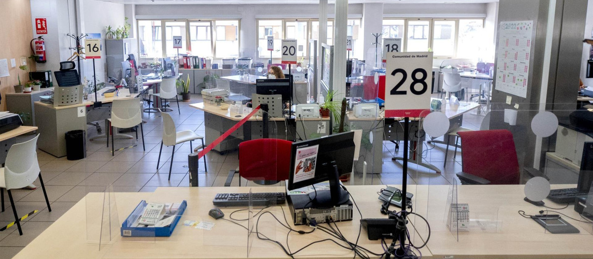 Oficina de Empleo de Moratalaz (Madrid).