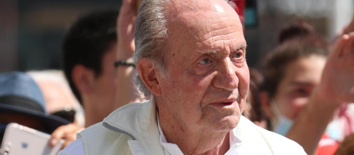 El Rey Juan Carlos, en su última visita a España