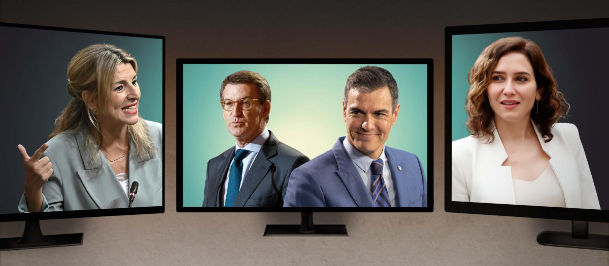 Sánchez fue el político con más minutos en informativos o programas de contenido informativo en las cadenas generalistas en 2022