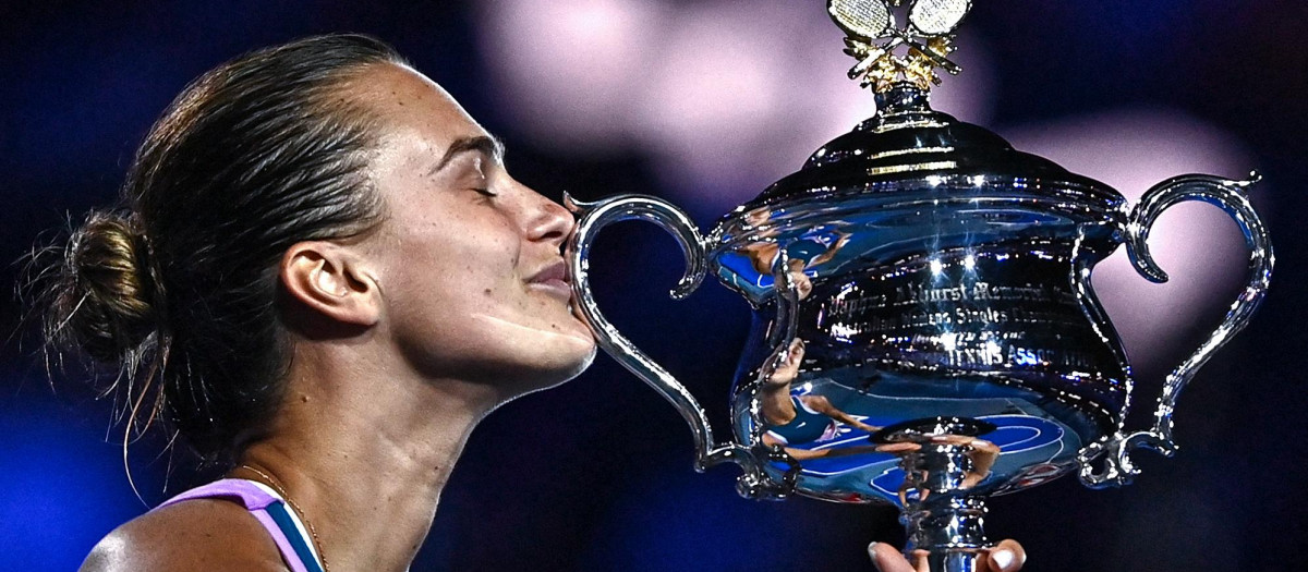 La bielorrusa Sabalenka, que compite sin representar a su país de forma oficial, ha ganado el Open de Australia