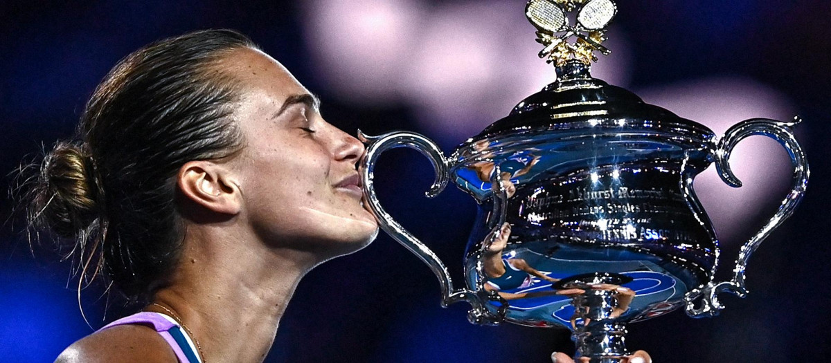 La bielorrusa Sabalenka, que compite sin representar a su país de forma oficial, ha ganado el Open de Australia