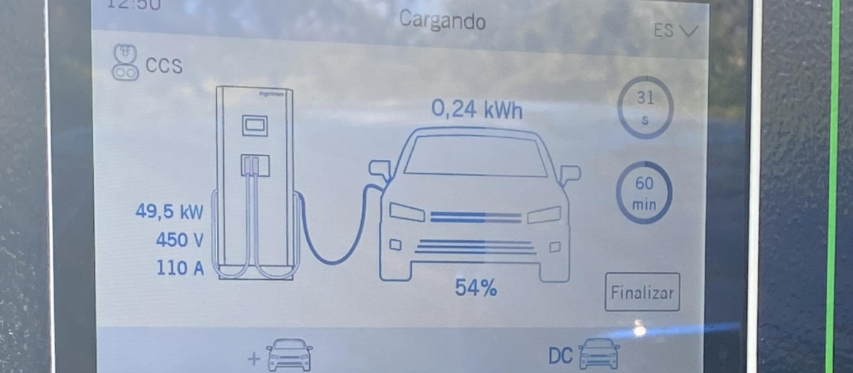 Hay que tomar algunas precauciones mientras un coche eléctrico carga