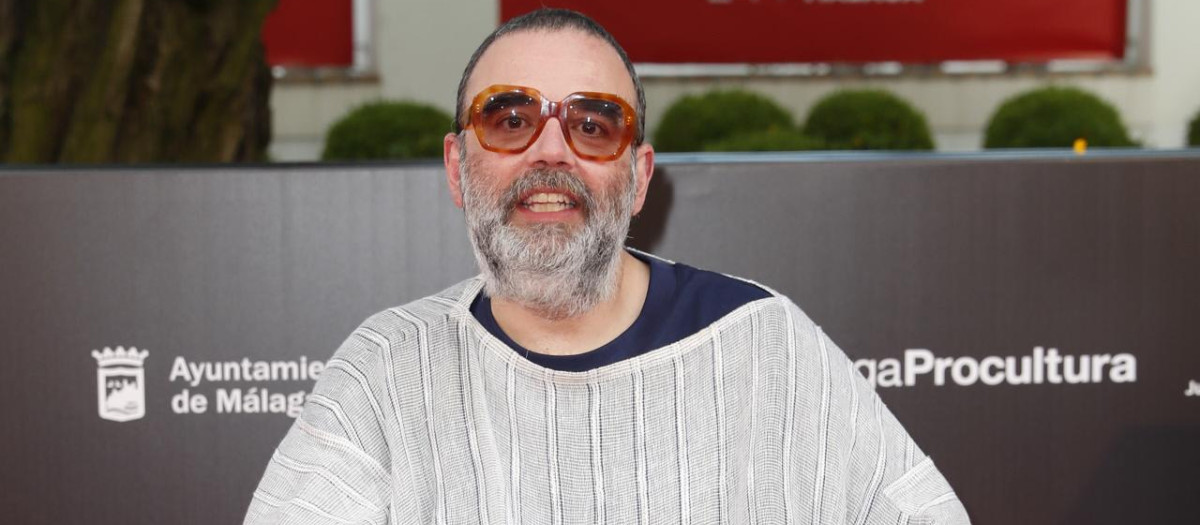 Bob Pop durante el photocall de la 24ª edición del Festival de Cine de Málaga