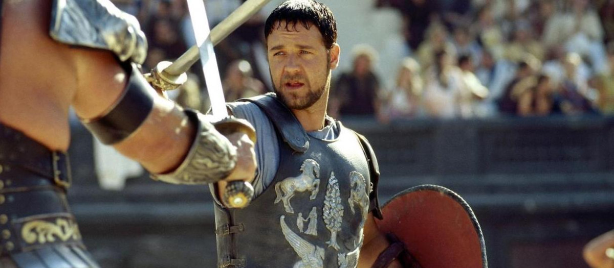 Russell Crowe, en 'Gladiator'