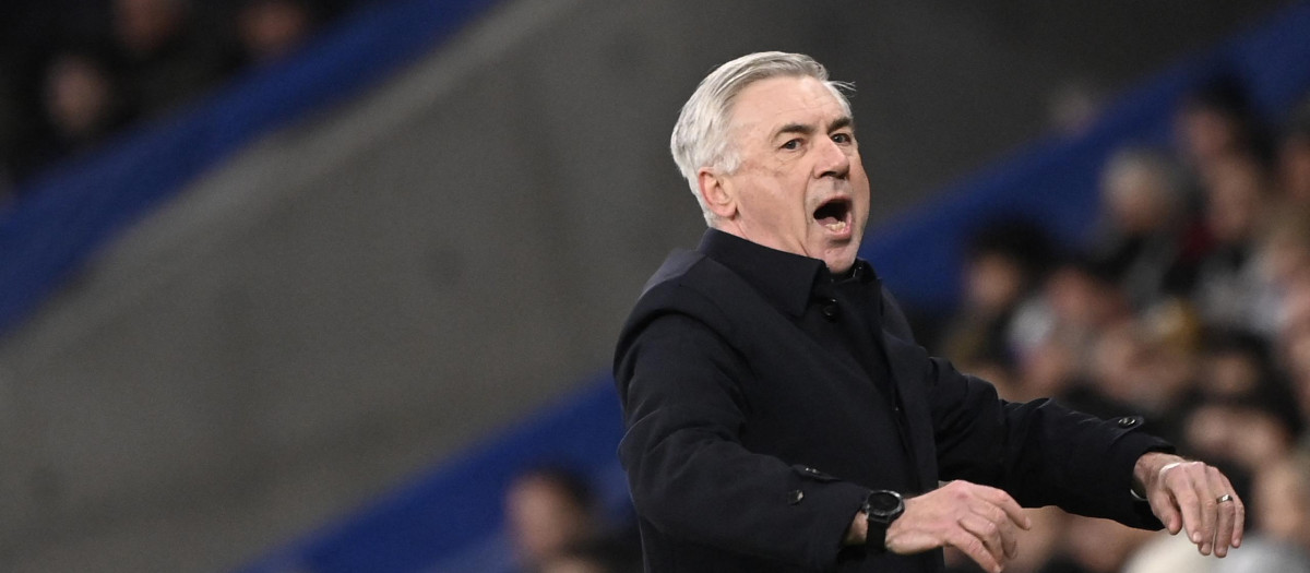 Carlo Ancelotti afronta con el Real Madrid un difícil mes de febrero