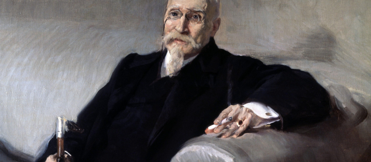 Óleo de José Echegaray de Joaquín Sorolla