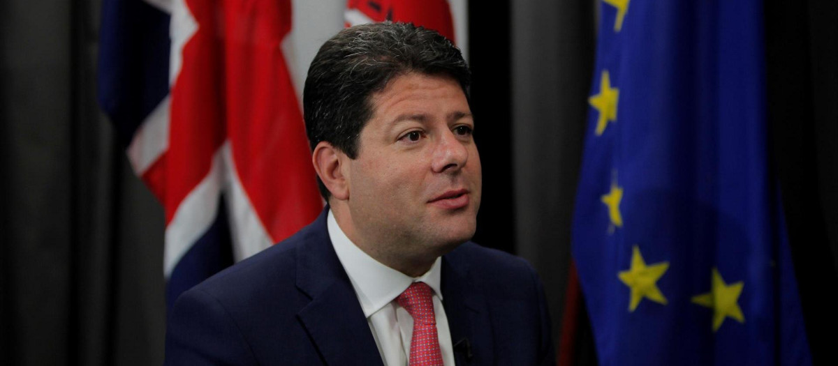 El ministro principal de Gibraltar, Fabián Picardo, en una imagen de archivo
