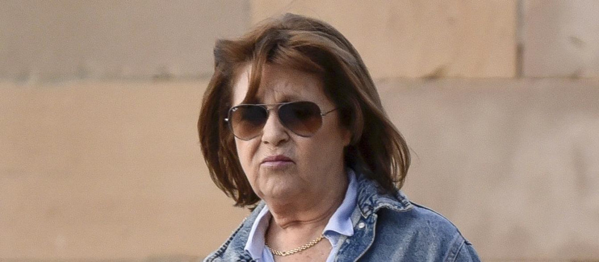 Actress Pepa Flores " Marisol " in Malaga on Wednesday, 30 October 2019.
bolso mimbre