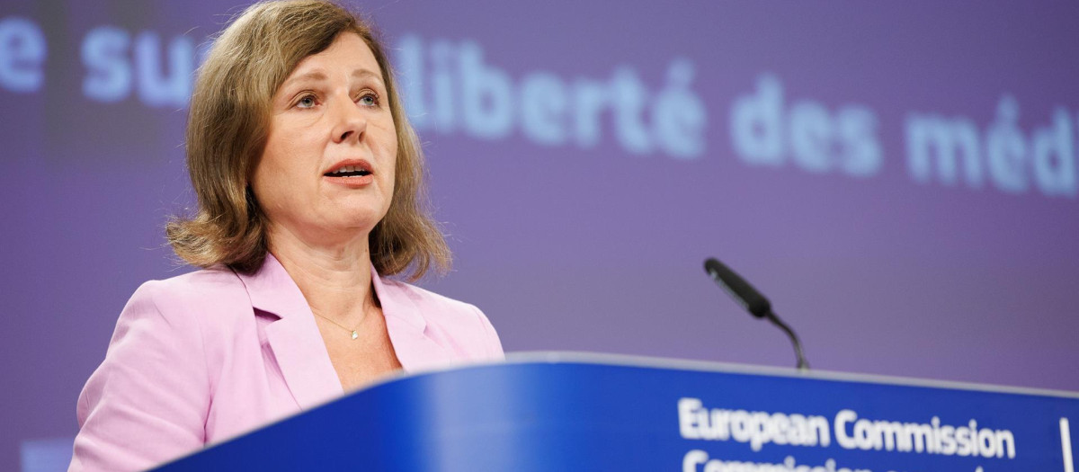 Vicepresidenta de la Comisión Europea responsable del Estado de derecho, Vera Jourova