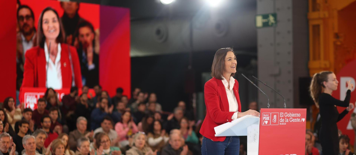 Reyes Maroto, candidata del PSOE a la Alcaldía de Madrid