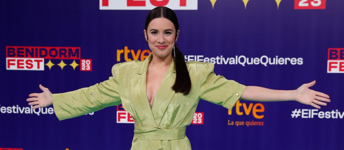 Blanca Paloma, ganadora del Benidorm Fest 2023
